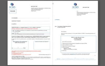 50 000 convocations ACMS